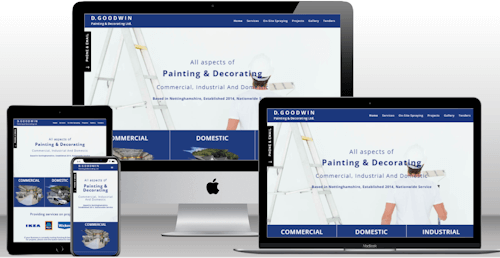 Web Design and website designer Mansfield East Midlands